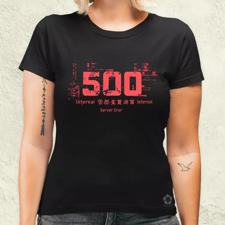 505 server error v4 női póló