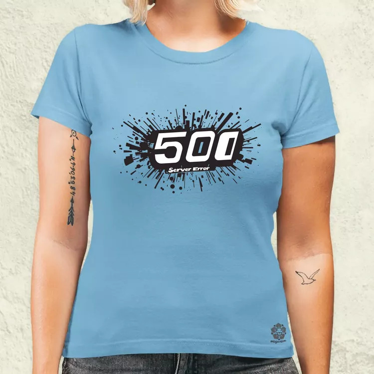 505 server error v5 női póló