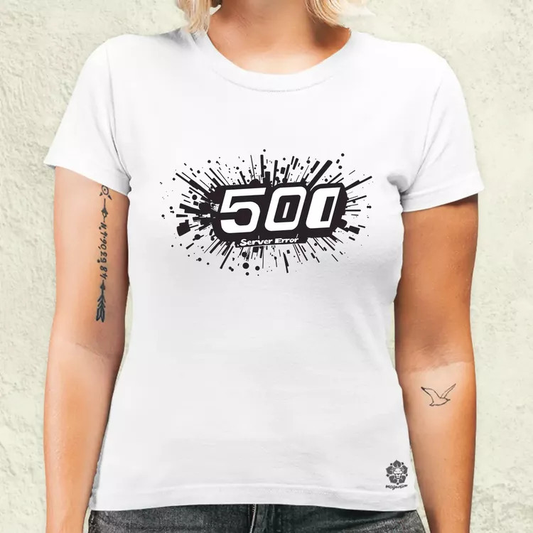 505 server error v5 női póló