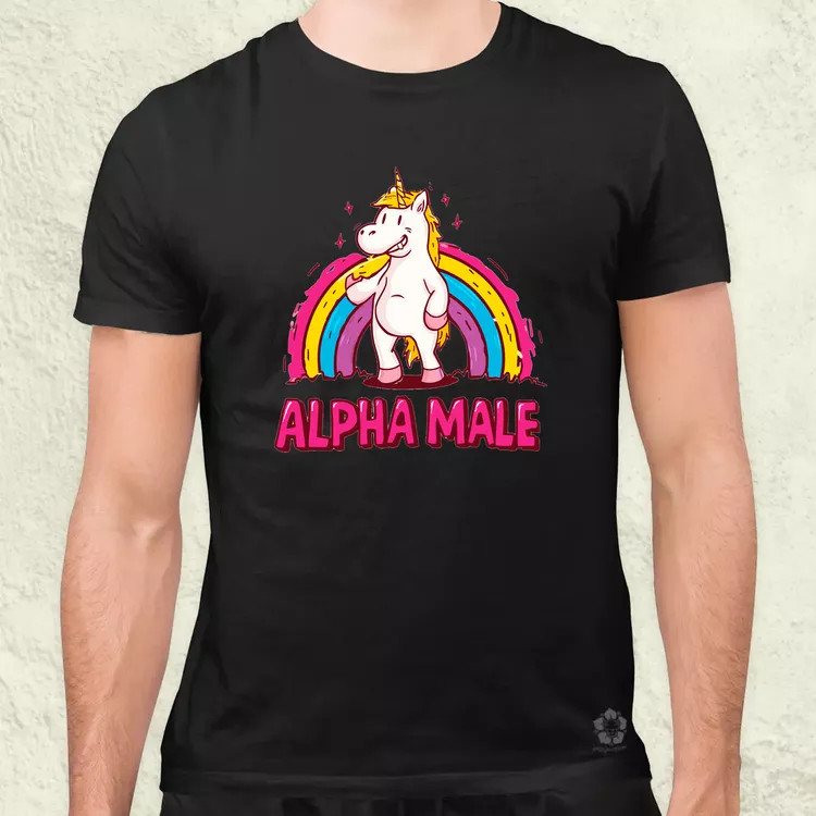 Alpha Male Cute férfi póló