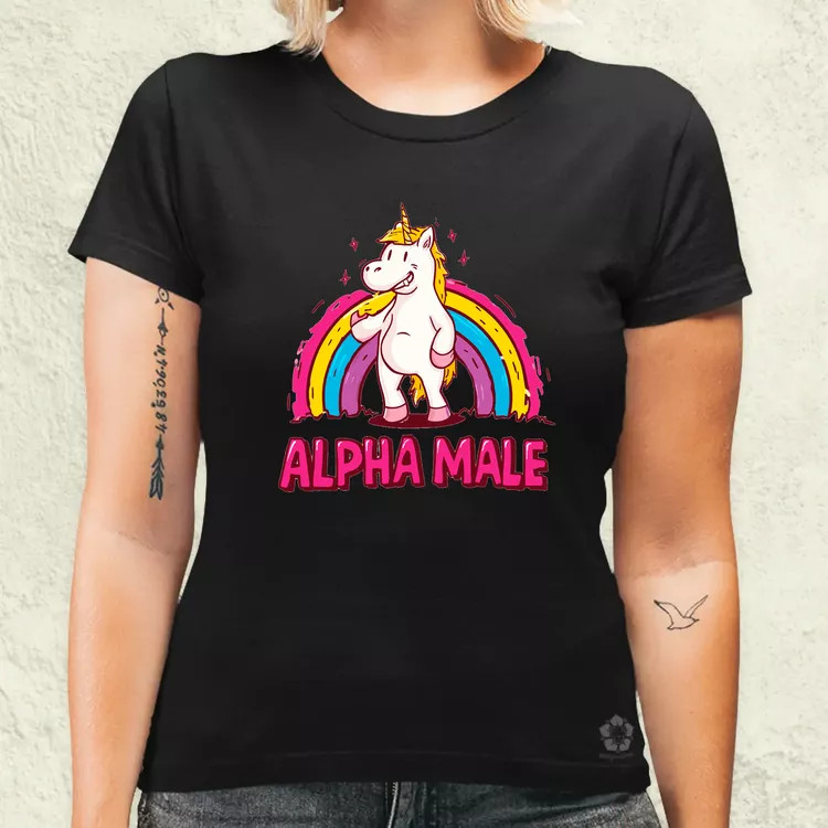 Alpha Male Cute női póló