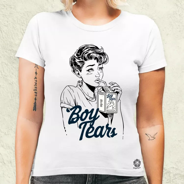 Boy tears női póló