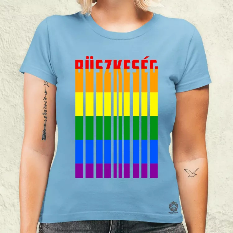 Büszkeség női póló
