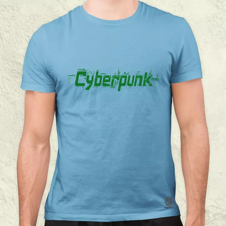 Cyberpunk v1 férfi póló
