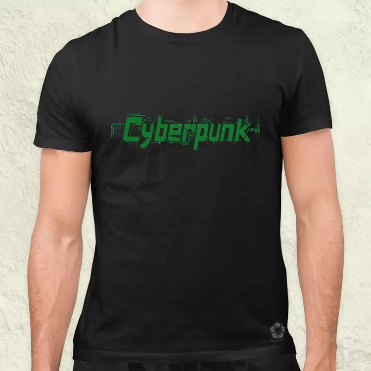 Cyberpunk v1 férfi póló