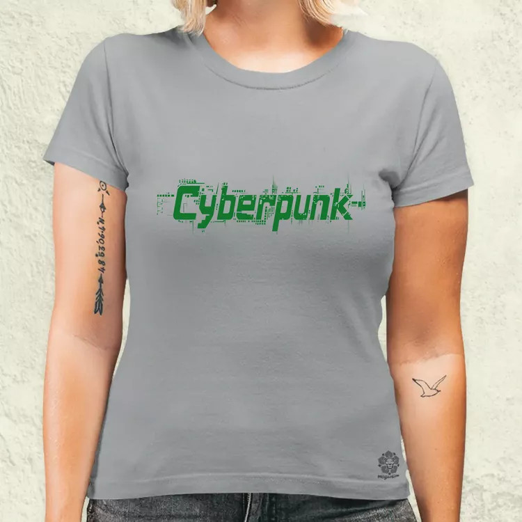 Cyberpunk v1 női póló