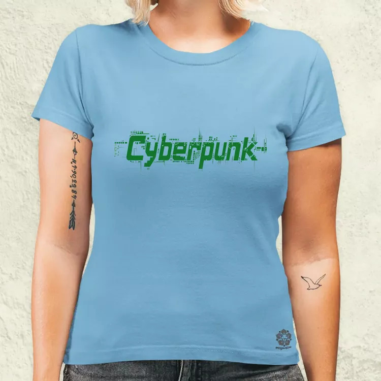 Cyberpunk v1 női póló