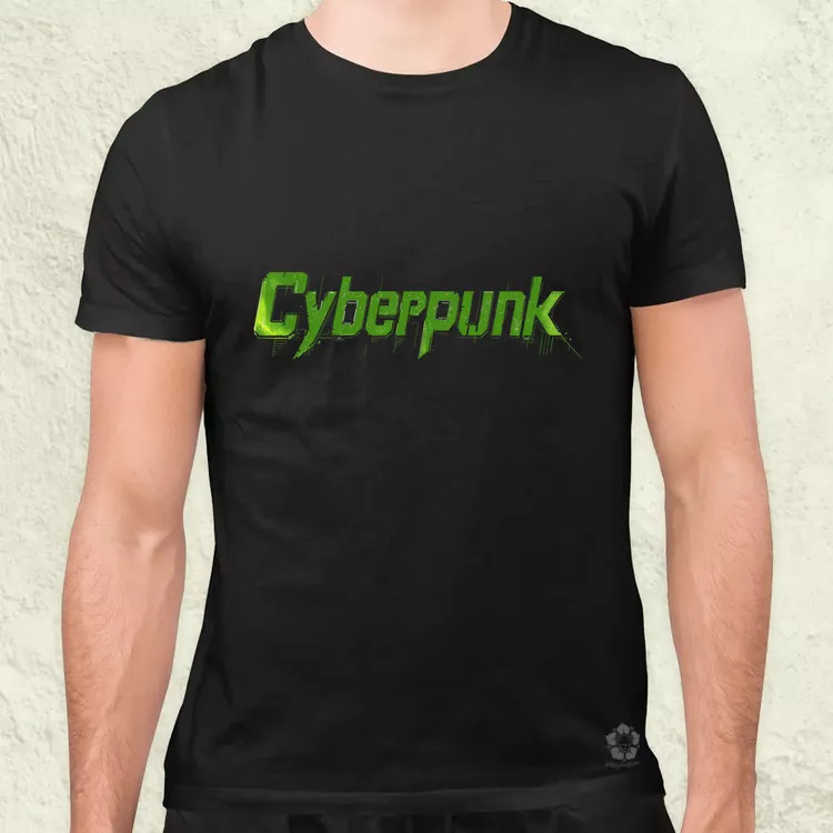 Cyberpunk v10 férfi póló