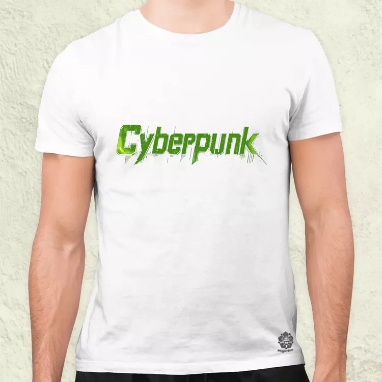 Cyberpunk v10 férfi póló