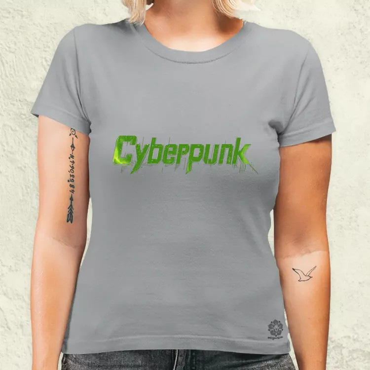 Cyberpunk v10 női póló