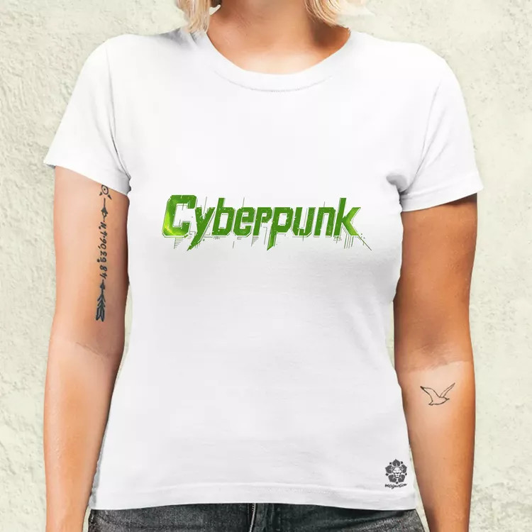 Cyberpunk v10 női póló
