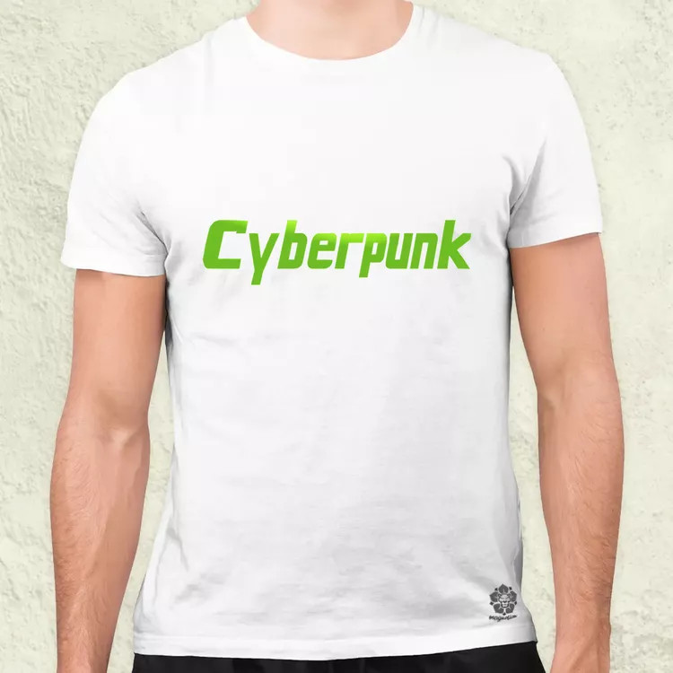 Cyberpunk v11 férfi póló