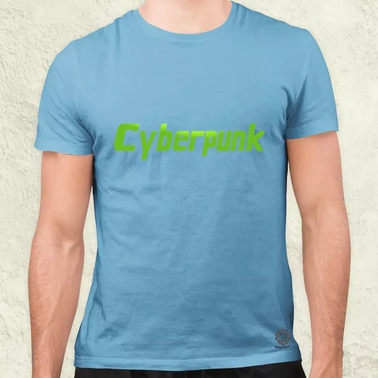 Cyberpunk v11 férfi póló