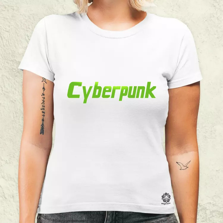 Cyberpunk v11 női póló