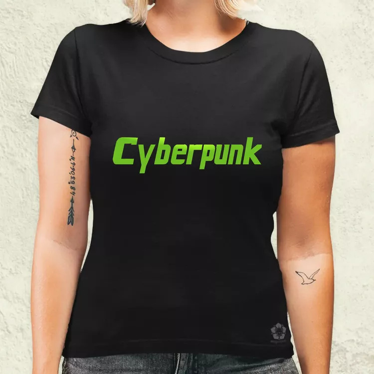 Cyberpunk v11 női póló
