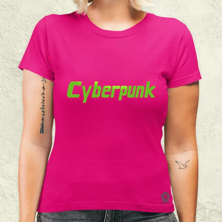 Cyberpunk v11 női póló