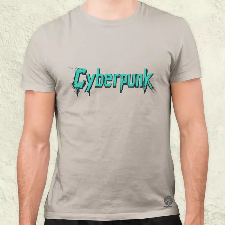 Cyberpunk v12 férfi póló