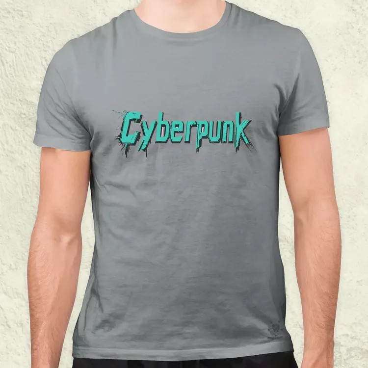 Cyberpunk v12 férfi póló