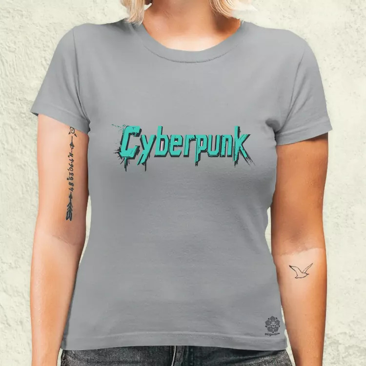 Cyberpunk v12 női póló