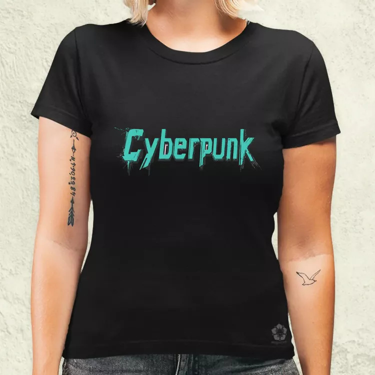 Cyberpunk v12 női póló