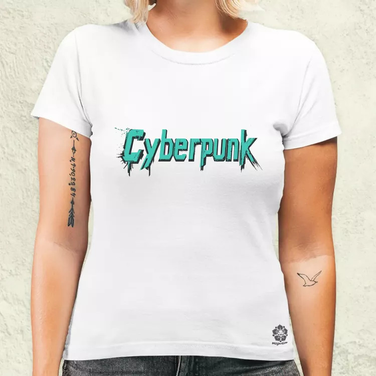 Cyberpunk v12 női póló