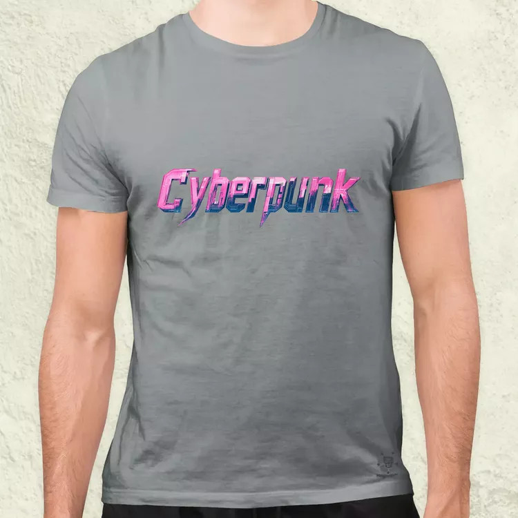 Cyberpunk v13 férfi póló