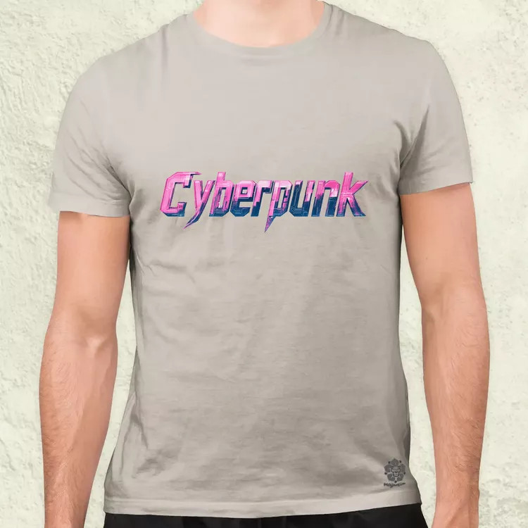 Cyberpunk v13 férfi póló