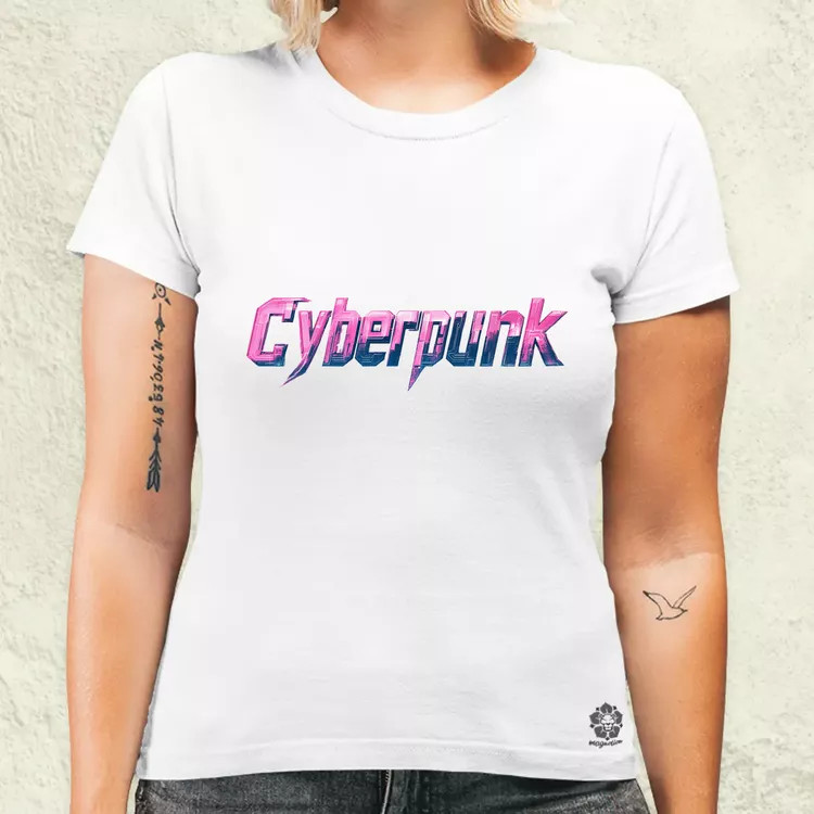 Cyberpunk v13 női póló