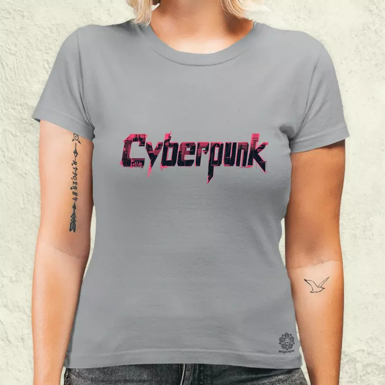 Cyberpunk v14 női póló