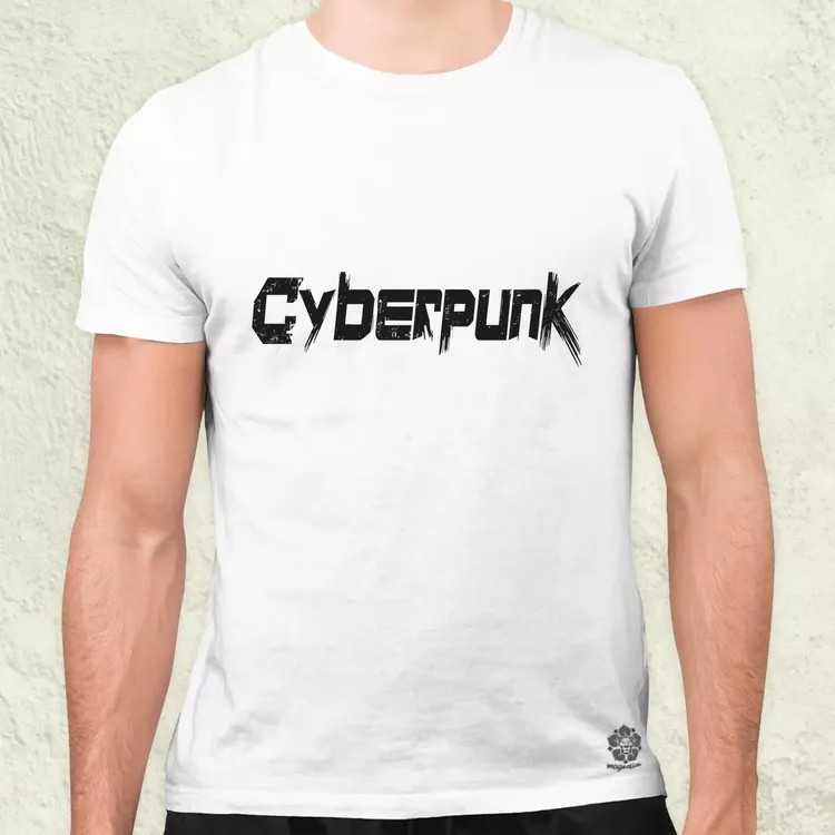 Cyberpunk v15 férfi póló