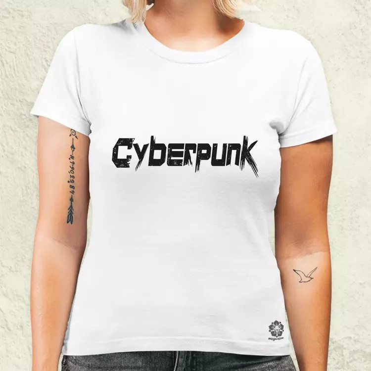 Cyberpunk v15 női póló