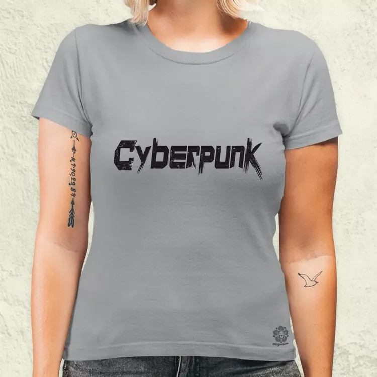 Cyberpunk v15 női póló