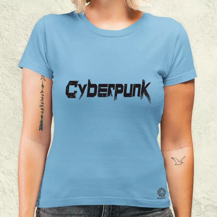 Cyberpunk v15 női póló