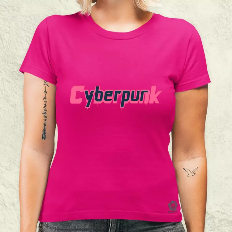 Cyberpunk v21 női póló