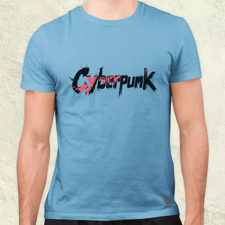 Cyberpunk v24 férfi póló