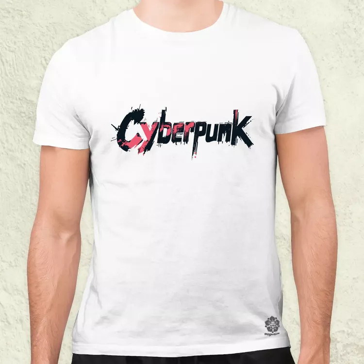 Cyberpunk v24 férfi póló