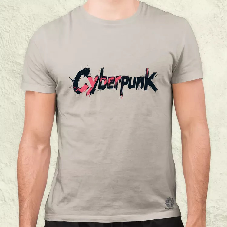 Cyberpunk v24 férfi póló