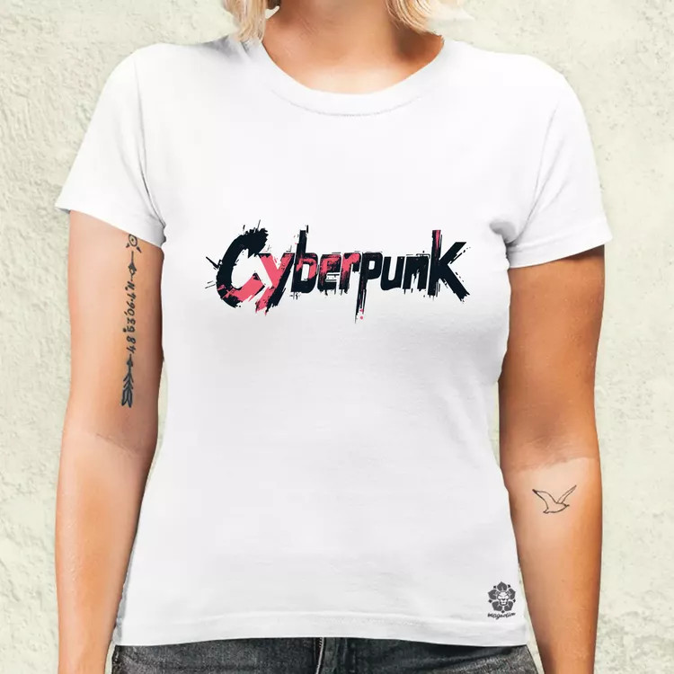 Cyberpunk v24 női póló