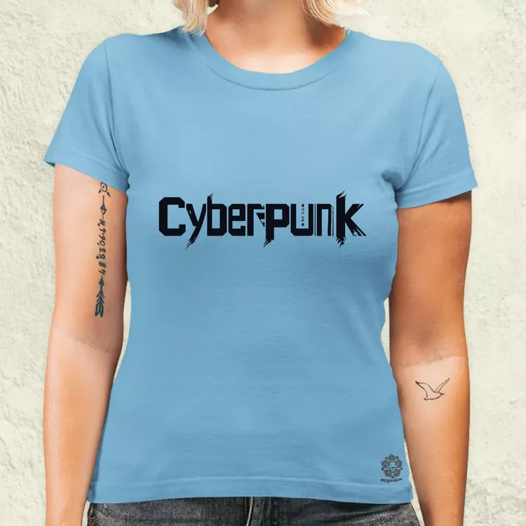 Cyberpunk v26 női póló