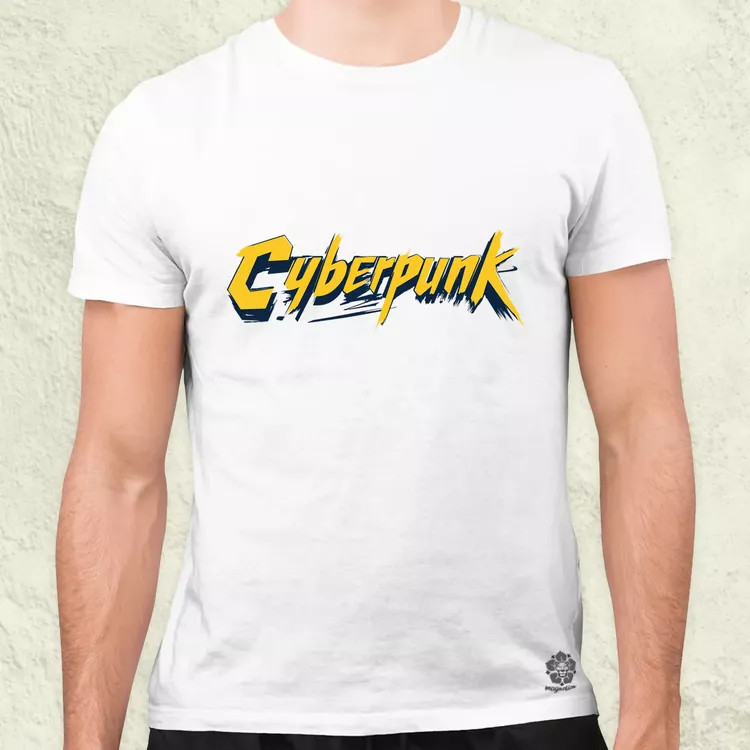 Cyberpunk v38 férfi póló