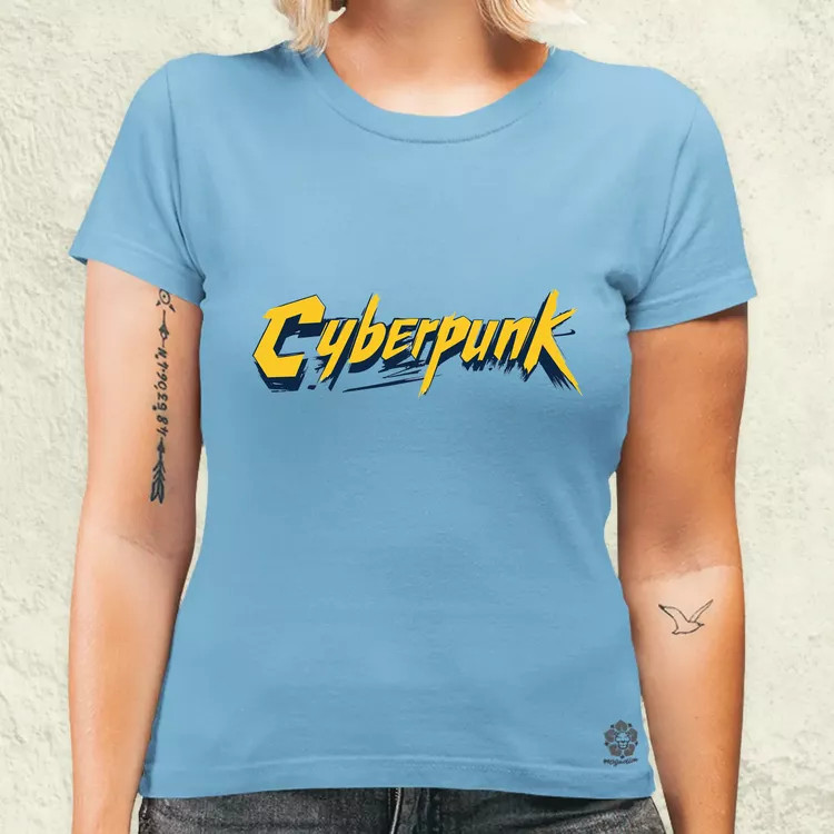 Cyberpunk v38 női póló