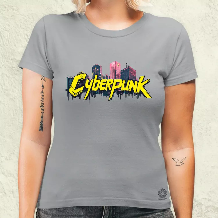 Cyberpunk v40 női póló