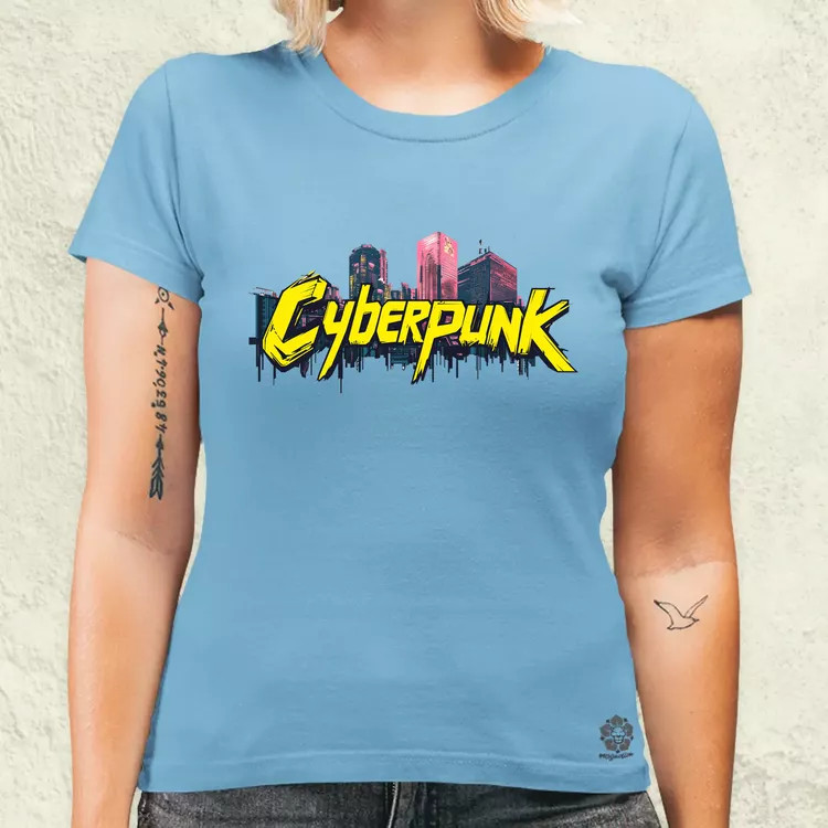 Cyberpunk v40 női póló