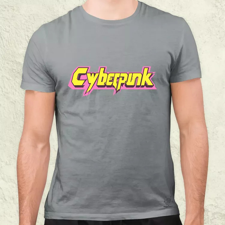 Cyberpunk v42 férfi póló