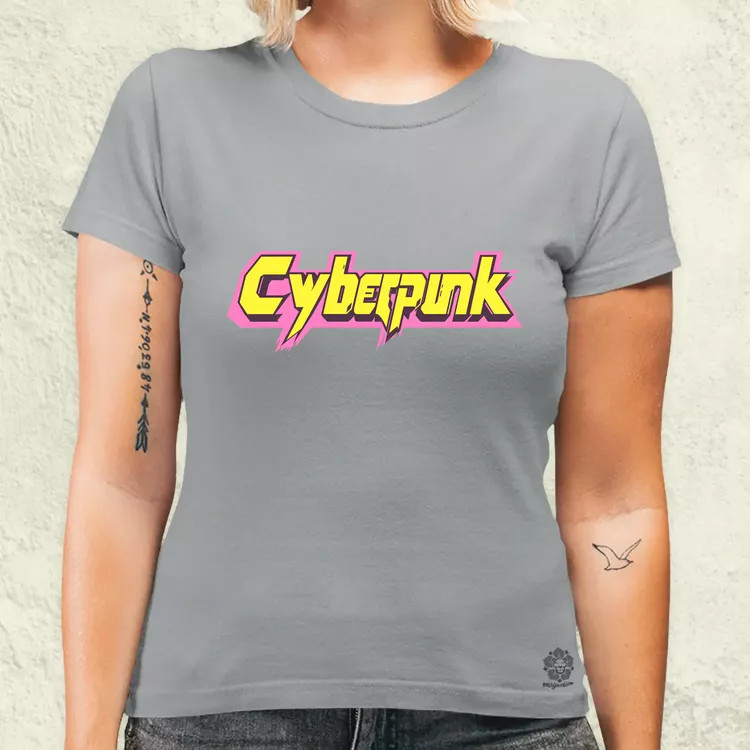 Cyberpunk v42 női póló