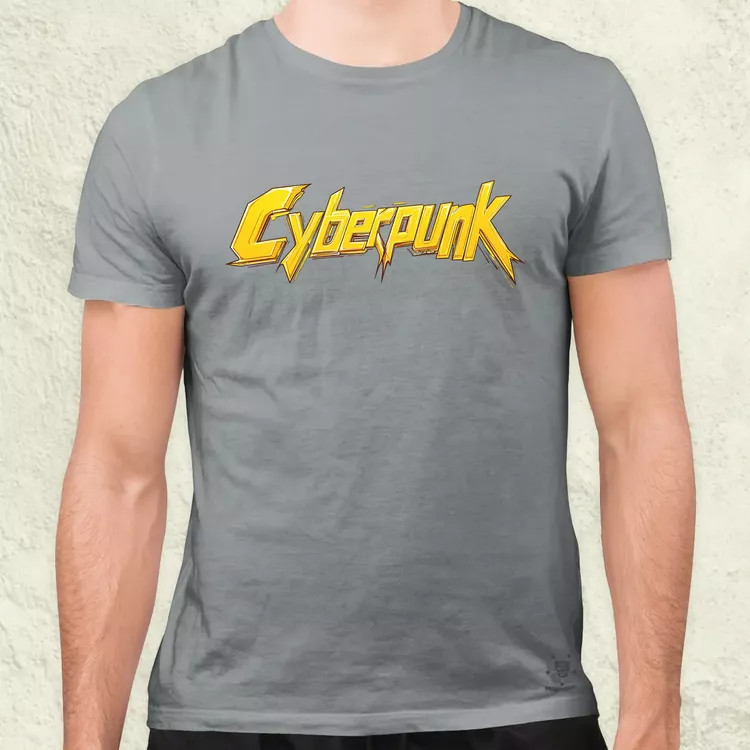 Cyberpunk v44 férfi póló