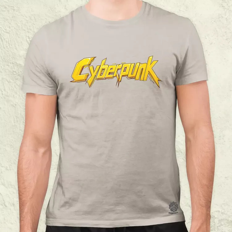 Cyberpunk v44 férfi póló