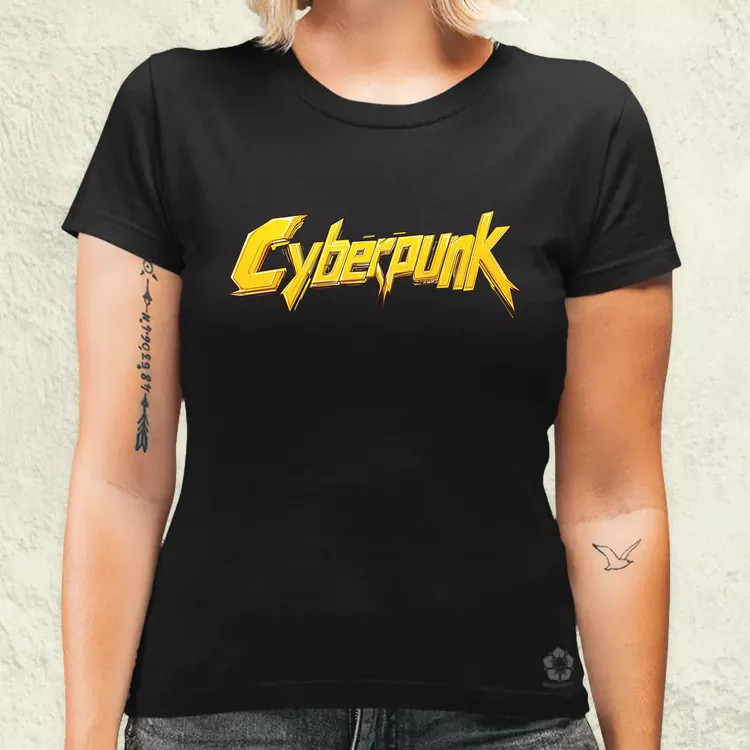 Cyberpunk v44 női póló