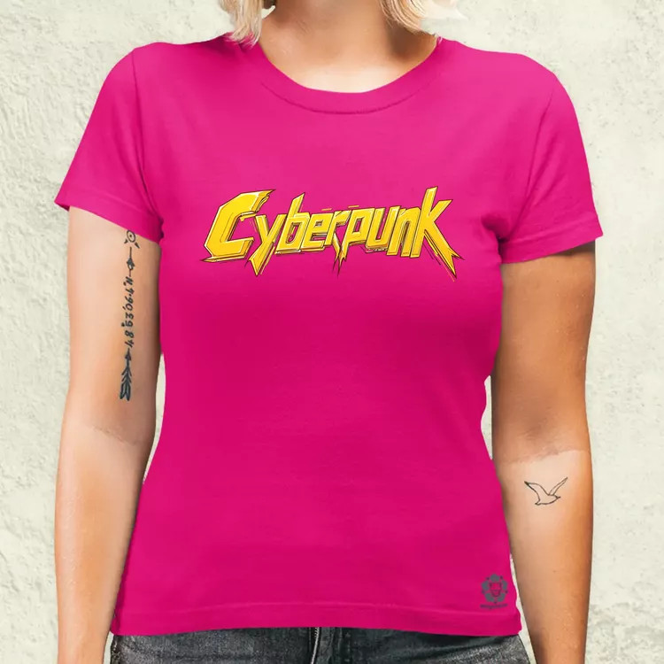Cyberpunk v44 női póló