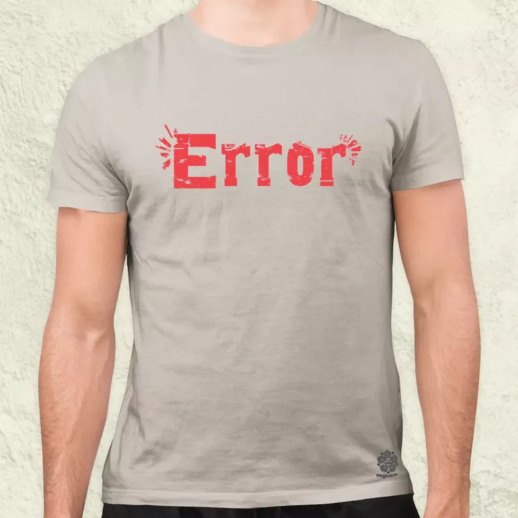Error v1 férfi póló